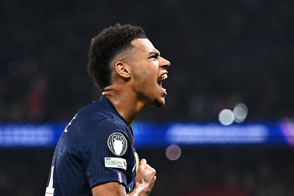 开云下载-杜埃巴黎生涯欧冠淘汰赛已打入7球，队史仅次于姆巴佩